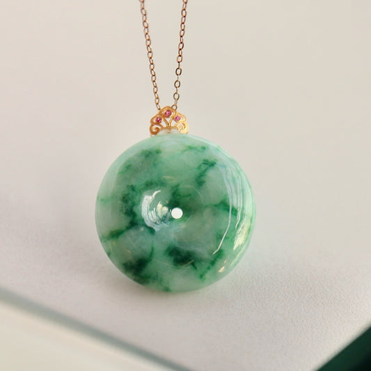 Natural Chrysoprasus necklace